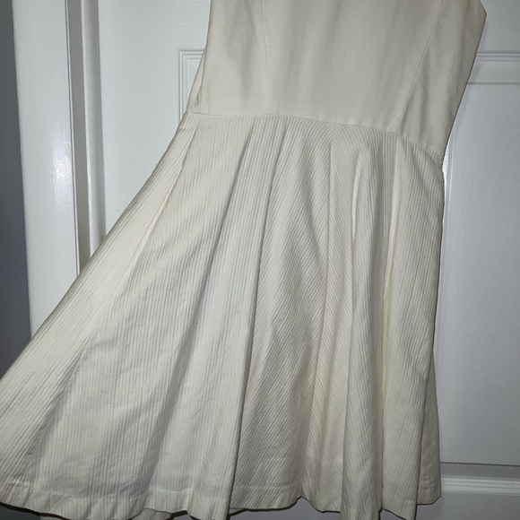 Off White Armani Exchange Mini Flowy Dress - Picture 3 of 7